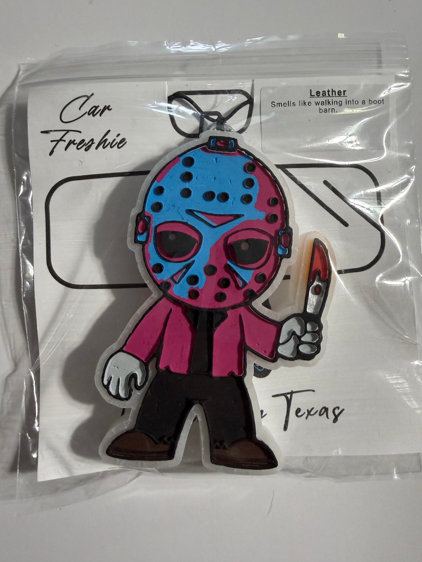 Pink air freshener